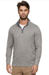 Lightweight Performance 1/4 Zip - Grey Heather