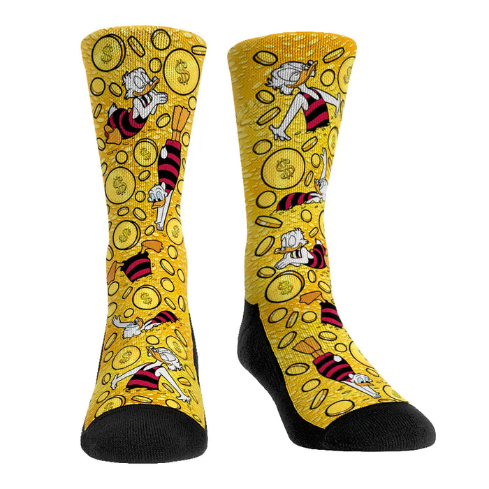 Scrooge McDuck - Money Swim All-Over by Rock 'Em Socks