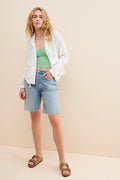 Sanctuary Sea Breeze Jacket, White, Size Large by Vanessa Jane