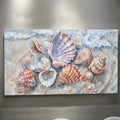 Sea Shells Modern Coastal Wall Art by Tailored Canvases