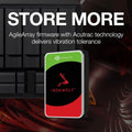 Seagate IronWolf 12TB NAS Internal Hard Drive HDD – 3.5 Inch SATA (Refurbished) by DailySale