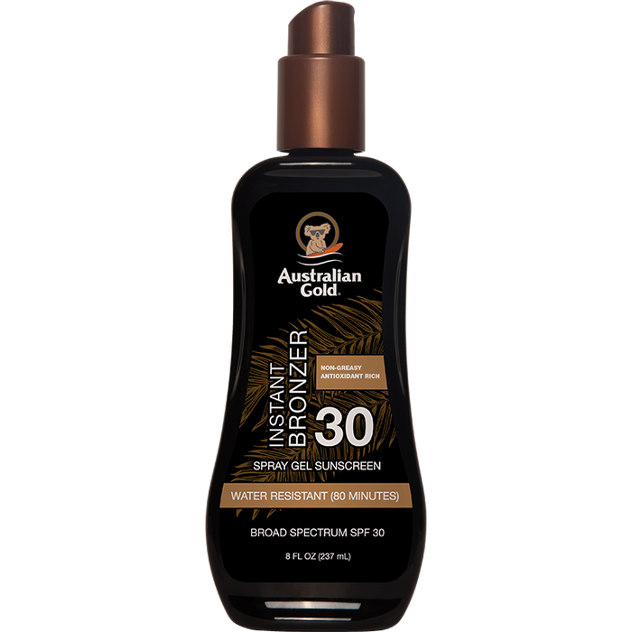Australian Gold SPF 30 Spray Gel Bronzer 8 fl oz by Pasteur Pharmacy