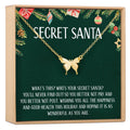 Secret Santa Gift Butterfly Pendant Necklace by Dear Ava