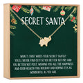 Secret Santa Gift Elephant Pendant Necklace by Dear Ava