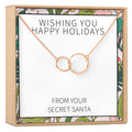 Secret Santa Gift Necklace by Dear Ava