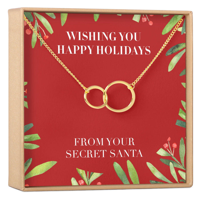 Secret Santa Gift Necklace by Dear Ava