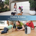 Security Camera Wireless Outdoor, 2-Way Talk Battery Powered Wi-Fi Camera (Refurbished) by DailySale