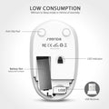Seenda Wireless Mouse, 2.4G Noiseless Mouse with USB Receiver Portable by DailySale