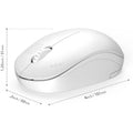 Seenda Wireless Mouse, 2.4G Noiseless Mouse with USB Receiver Portable by DailySale