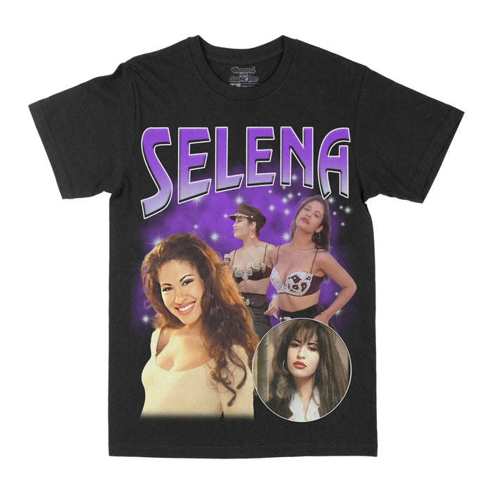 Selena "Purple" Graphic Tee by Obsessed with graphic tees
