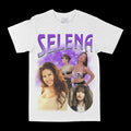 Selena "Purple" Graphic Tee by Obsessed with graphic tees