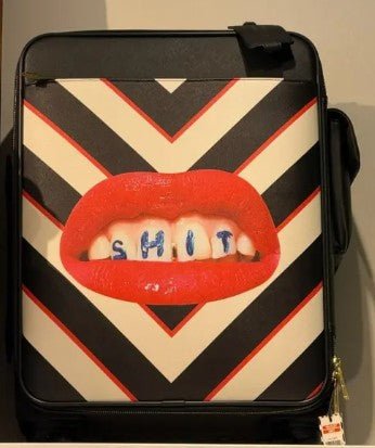 Seletti Toiletpaper Travel Trolley Suitcase by Price Is Right Miami