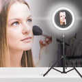 Selfie Ring LED Light Stand with Tripod by DailySale