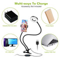 Selfie Ring with Phone Holder Clamp by DailySale