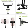 Selfie Ring with Phone Holder Clamp by DailySale