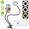 Selfie Ring with Phone Holder Clamp by DailySale