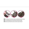 VIP Extensions Selfit Wig Hair Extension Clips 12 Piece Per Pack - Pick Size