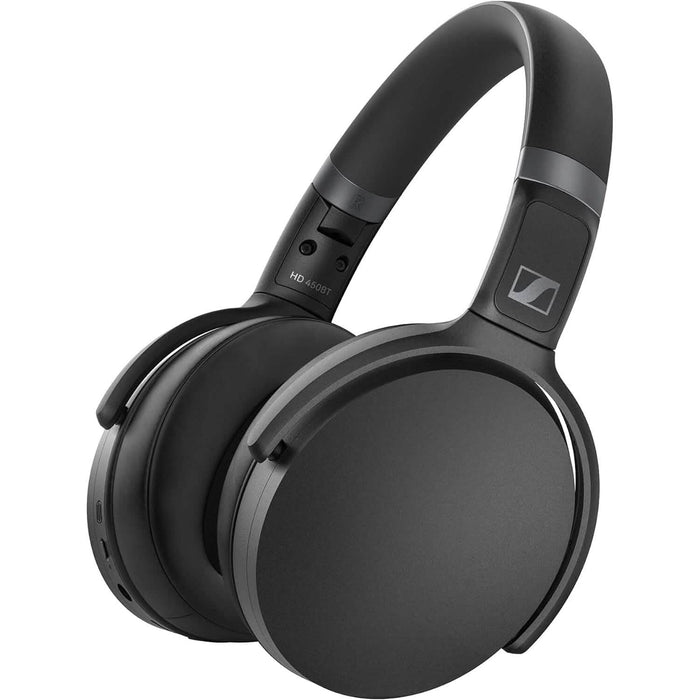 Sennheiser Consumer Audio HD 450BT Bluetooth 5.0 Wireless Headphone with Active Noise Cancellation (Refurbished) by DailySale