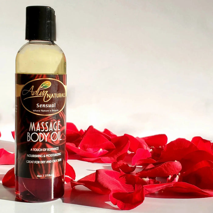 Sensual (Face, Body or Massage) Oil 4oz by Adiva Naturals