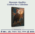 Sentinel of the Pines Eagle Wall Art by Tailored Canvases