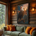 Sentinel of the Pines Eagle Wall Art by Tailored Canvases