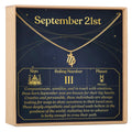 September 21st Virgo Necklace by Dear Ava