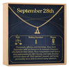 September 28th Libra Necklace