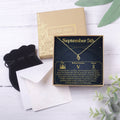 September 5th Virgo Necklace by Dear Ava