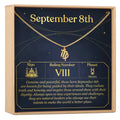 September 8th Virgo Necklace by Dear Ava