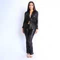 Sequin Button Down Shirt and Pant Set by DailySale