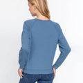 Sequins French Terry Pullover Top by DailySale