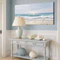 Serene Ocean Wave Coastal Wall Art III by Tailored Canvases