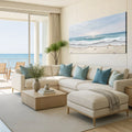 Serene Ocean Wave Coastal Wall Art III by Tailored Canvases
