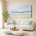 Serene Ocean Wave Coastal Wall Art III by Tailored Canvases