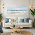 Serene Ocean Wave Coastal Wall Art III by Tailored Canvases