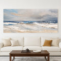 Serene Ocean Wave Coastal Wall Art IX by Tailored Canvases