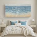 Serene Ocean Wave Coastal Wall Art VI by Tailored Canvases