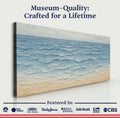 Serene Ocean Wave Coastal Wall Art VI by Tailored Canvases
