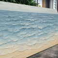 Serene Ocean Wave Coastal Wall Art VI by Tailored Canvases