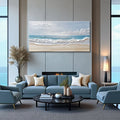 Serene Ocean Wave Coastal Wall Art VII by Tailored Canvases