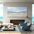 Serene Ocean Wave Coastal Wall Art VII by Tailored Canvases
