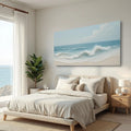Serene Ocean Wave Coastal Wall Art VIII by Tailored Canvases