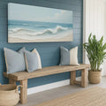 Serene Ocean Wave Coastal Wall Art VIII by Tailored Canvases