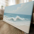 Serene Ocean Wave Coastal Wall Art VIII by Tailored Canvases