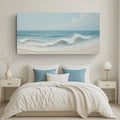 Serene Ocean Wave Coastal Wall Art VIII by Tailored Canvases