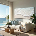 Serene Ocean Wave Coastal Wall Art X by Tailored Canvases