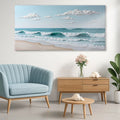 Serene Ocean Wave Coastal Wall Art XI by Tailored Canvases