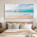 Serene Ocean Wave Coastal Wall Art XII by Tailored Canvases