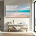 Serene Ocean Wave Coastal Wall Art XII by Tailored Canvases