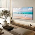 Serene Ocean Wave Coastal Wall Art XII by Tailored Canvases